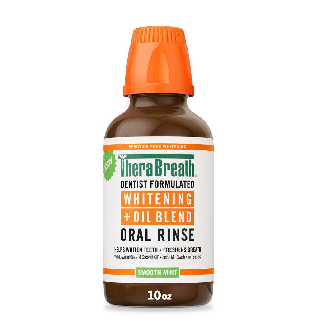 Whitening + Oil Blend Oral Rinse – Smooth Mint ※